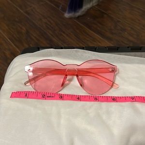 Pink festival sunglasses